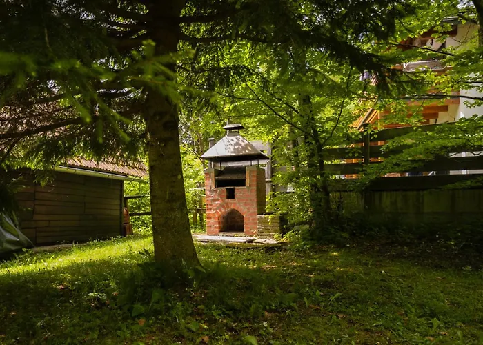 Lana With Hot Tub Gozd Martuljek